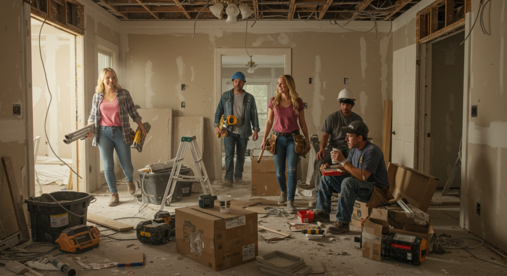 Living In Your House During A Remodel