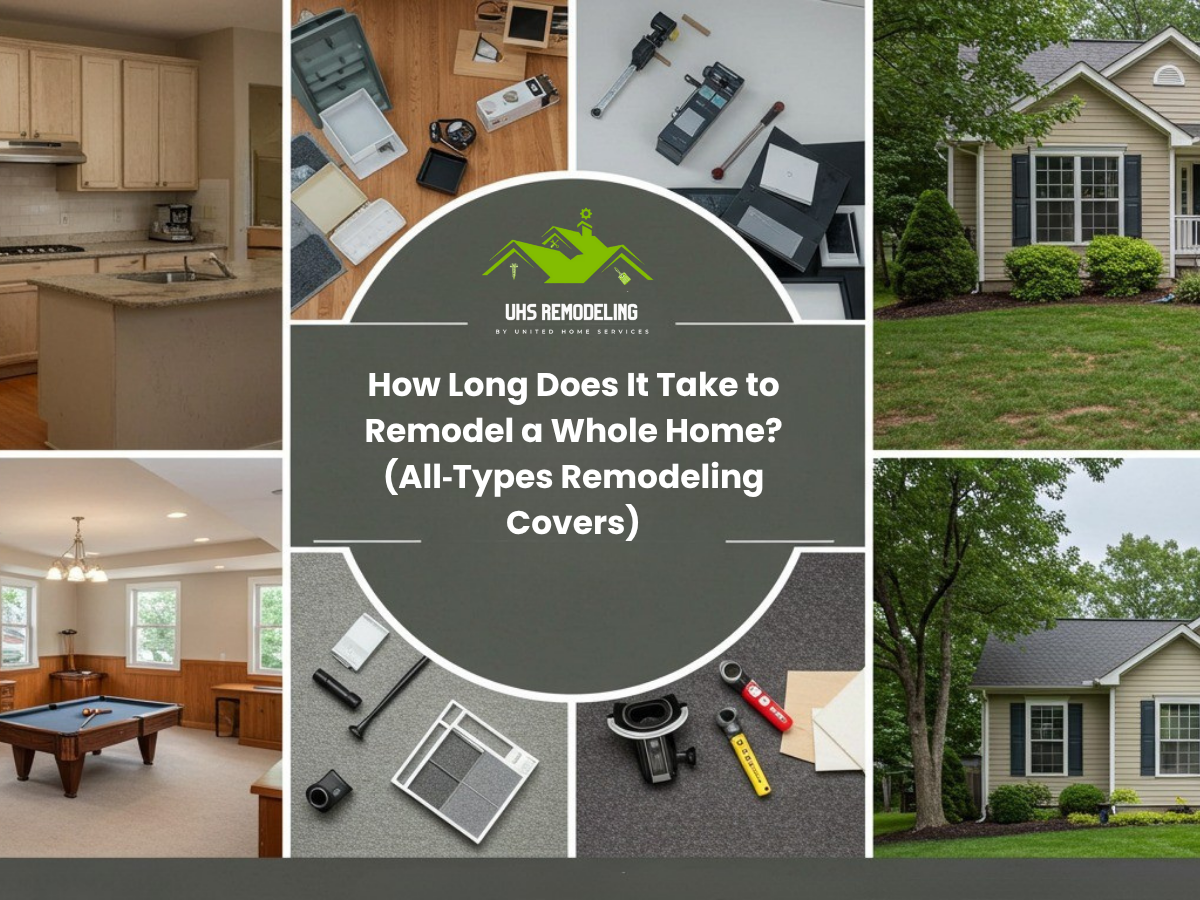 How Long Does It Take to Remodel a Whole Home? (All‑Types Remodeling Covers)