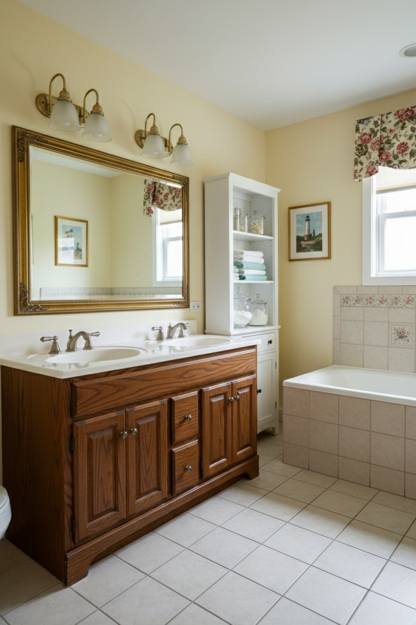Kids bathroom before Remodeling