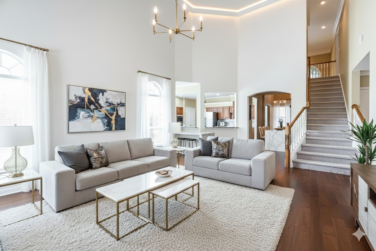 Full home renovation completed by UHS Remodeling in Plano TX