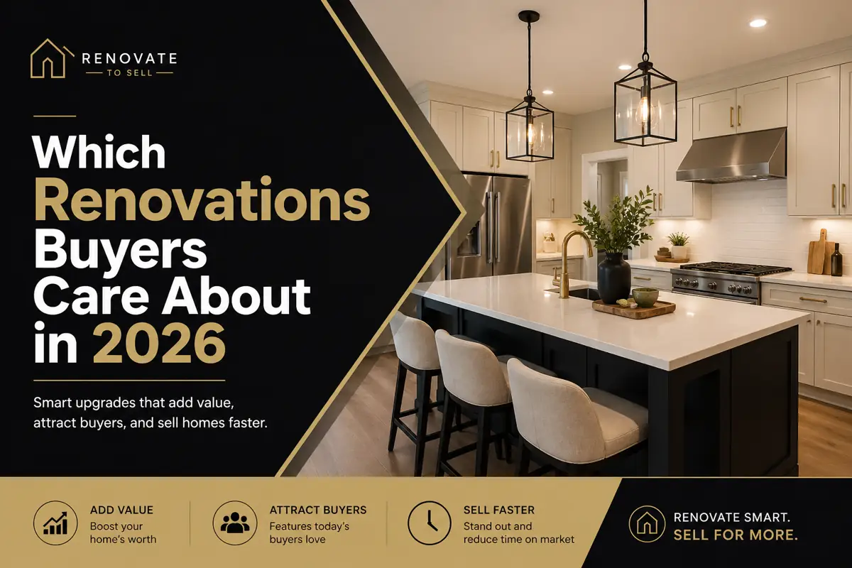 Which Renovations Buyers Actually Care About in 2026