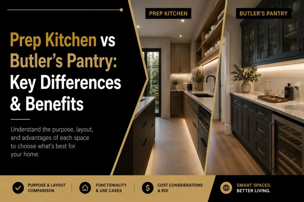 Kitchen vs Butler’s Pantry