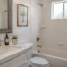 Hall bathroom cosmetic refresh in Plano, TX — a realistic $10,000 bathroom remodel by UHS Remodeling