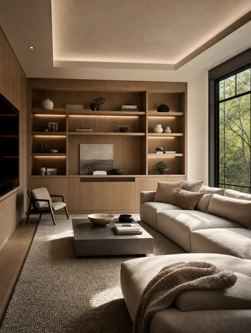 Flex and media rooms — design study