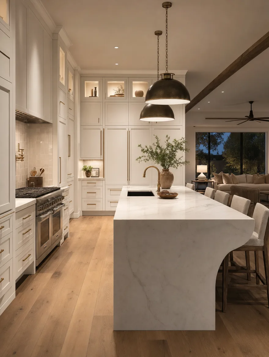 Kitchen after — hero still