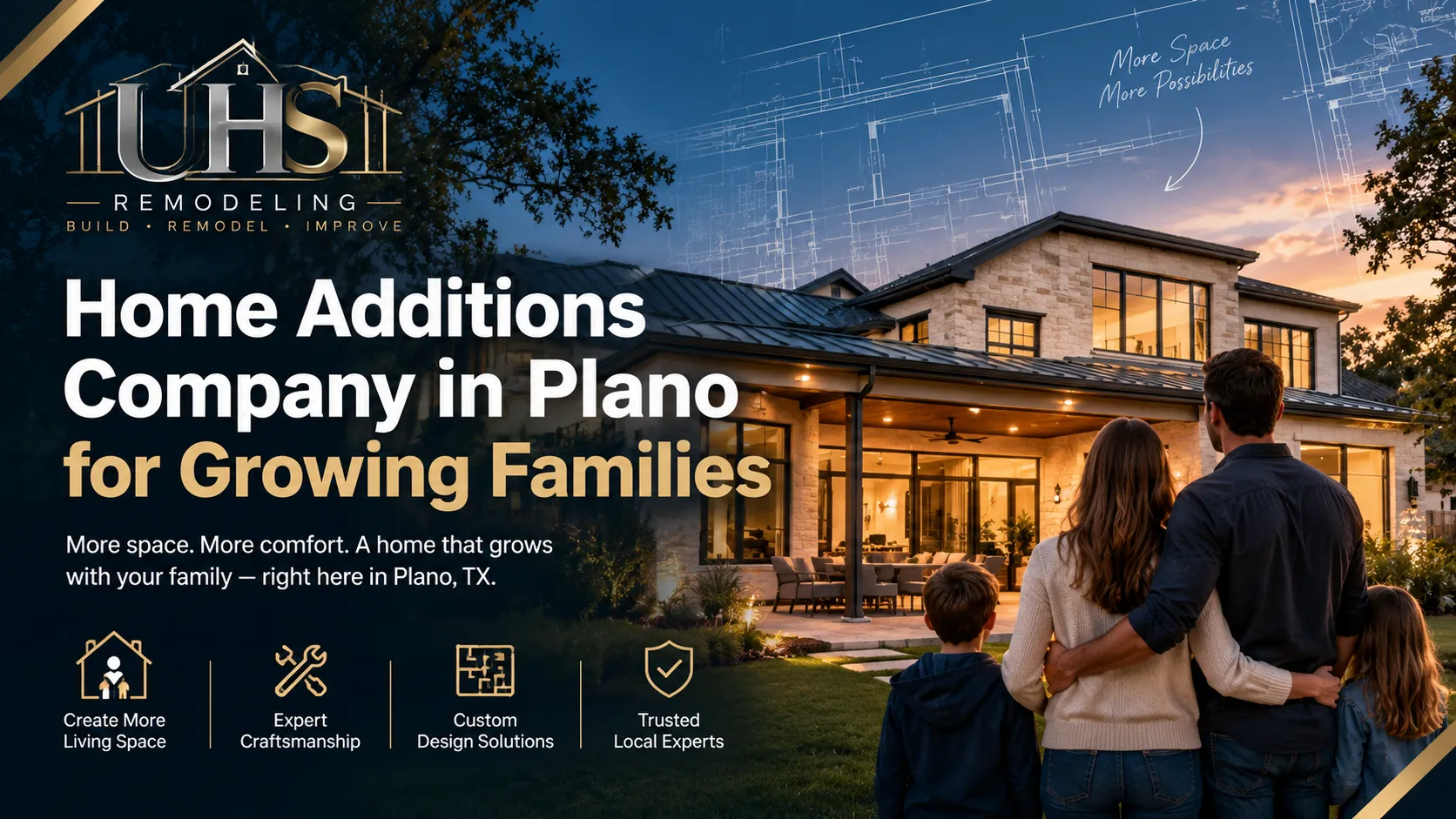 Home Additions Company in Plano for Growing Families
